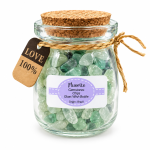  Fluorite Gemstones Mini Chips Glass Wish Bottle 75mm